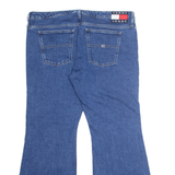 TOMMY HILFIGER Womens Jeans Blue Regular Wide-Leg W38 L30