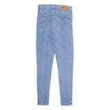 LEVI'S Womens Jeans Blue Regular Skinny Stone Wash W26 L28