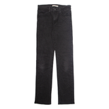 LEVI'S Womens Jeans Grey Regular Tapered W29 L34