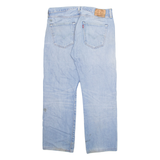 LEVI'S Mens Jeans Blue Regular Straight Stone Wash W32 L26