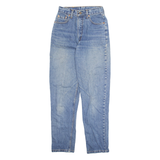 LEVI'S Womens Jeans Blue Regular Tapered Stone Wash W24 L30