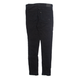 LEVI'S Womens Jeans Black Regular Skinny W26 L27