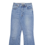 LEVI'S Womens Jeans Beige Regular Bootcut Stone Wash W25 L31