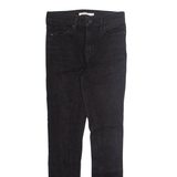 LEVI'S Womens Jeans Black Slim Skinny W26 L29