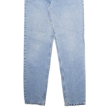 LEVI'S Womens Jeans Blue Regular Tapered W24 L29