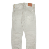 DRIVER Mens Jeans Grey Regular Tapered W32 L34