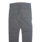 LEVI'S Mens Jeans Grey Regular Straight W32 L32