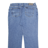 LEE Womens Jeans Blue Regular Straight W34 L34