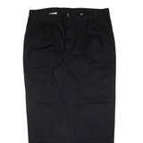DICKIES Workwear Mens Trousers Black Relaxed Tapered W38 L31