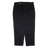 DICKIES Workwear Mens Trousers Black Relaxed Tapered W38 L31