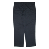 DICKIES Workwear Mens Trousers Black Regular Straight W40 L31