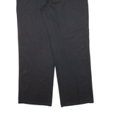 DICKIES Workwear Mens Trousers Black Relaxed Straight W38 L32