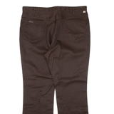 DICKIES Workwear Mens Trousers Brown Regular Straight W38 L30