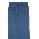 DICKIES Workwear Mens Trousers Blue Regular Straight W36 L31