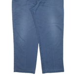 DICKIES Workwear Mens Trousers Blue Regular Straight W36 L27