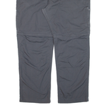 CARHARTT Zip-off Workwear Mens Trousers Grey Relaxed Straight W38 L30