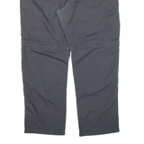 CARHARTT Zip-off Workwear Mens Trousers Grey Relaxed Straight W38 L30