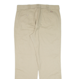 DICKIES 774F Workwear Womens Trousers Beige Regular Straight W37 L32