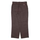 DICKIES X URBAN OUTFITTERS Womens Trousers Brown Regular Straight W30 L26
