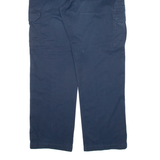 DICKIES Cargo Workwear Mens Trousers Blue Regular Straight W36 L32