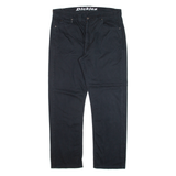 DICKIES Workwear Mens Trousers Black Regular Straight W36 L30