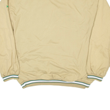 REEBOK Packers Training Mens Sweatshirt Beige 1/4 Zip USA XL