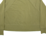 NIKE Cropped Womens Sweatshirt Green L