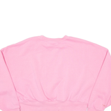 ADIDAS Cropped Womens Sweatshirt Pink UK 8