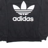 ADIDAS Womens Sweatshirt Black XS