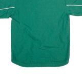 ADIDAS Training Mens Sweatshirt Green 1/4 Zip S