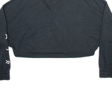 NIKE Cropped Womens Sweatshirt Black L
