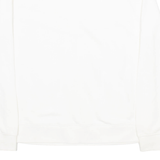 LEE Womens Sweatshirt White High Neck S