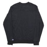 CHAMPION Womens Sweatshirt Black S