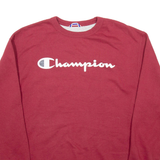 CHAMPION Mens Sweatshirt Red M