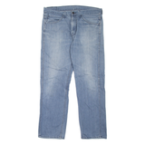 LEVI'S 513 Jeans Mens Blue Slim Straight Stone Wash W36 L29