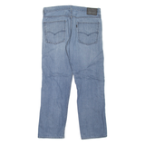 LEVI'S 513 Jeans Mens Blue Slim Straight Stone Wash W36 L29