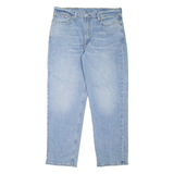 LEVI'S 550 Jeans Mens Blue Relaxed Tapered Stone Wash W38 L32