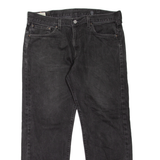 LEVI'S 505 Jeans BIG E Mens Black Regular Straight W38 L30