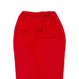 Womens Track Pants Red Tapered M W24 L24