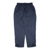 NORMAN WELLS Mens Rain Trousers Blue Nylon Tapered 2XL W32 L31