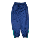 Mens Track Pants Blue Tapered XL W28 L33