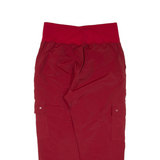 CHAMPION Cargo Womens Track Pants Red Tapered XL W32 L29