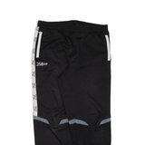 ZONE Mens Track Pants Black Straight XL W33 L30