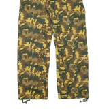 ZARA Camo Womens Trousers Beige Loose Straight W29 L29