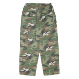 KAILIKELANG Camo Cargo Womens Trousers Green Relaxed Tapered W28 L26