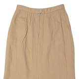EVAN PICONE Womens Pencil Skirt Beige Knee Length Wool S