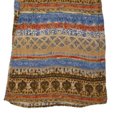 NOTATIONS Womens Straight Skirt Brown Long Fair Isle XL
