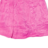ZARA Womens Skort Skirt Pink Short Viscose XS