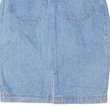 GLORIA VANDERBILT Womens Pencil Skirt Blue Knee Length 90s Denim M