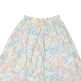 ALFRED DUNNER Womens A-Line Skirt Green Knee Length Floral M